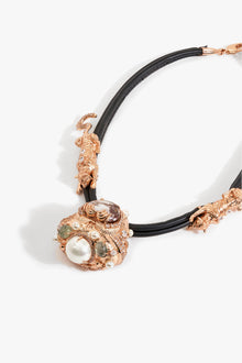 The Wild Empress Rope Hasli in Dalmatian Stone