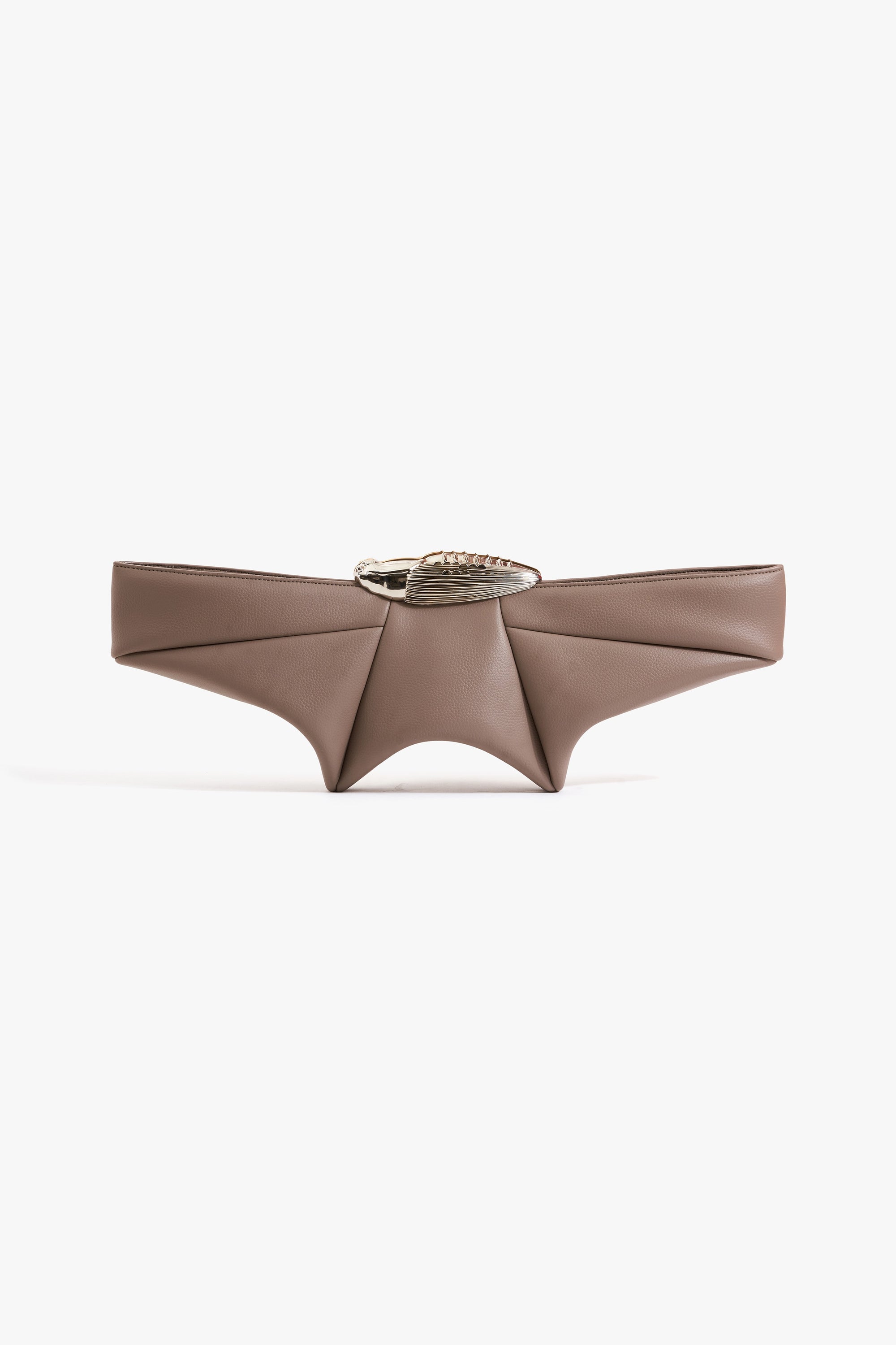 The Koko Runway Elonge Klutch in Grey Taupe