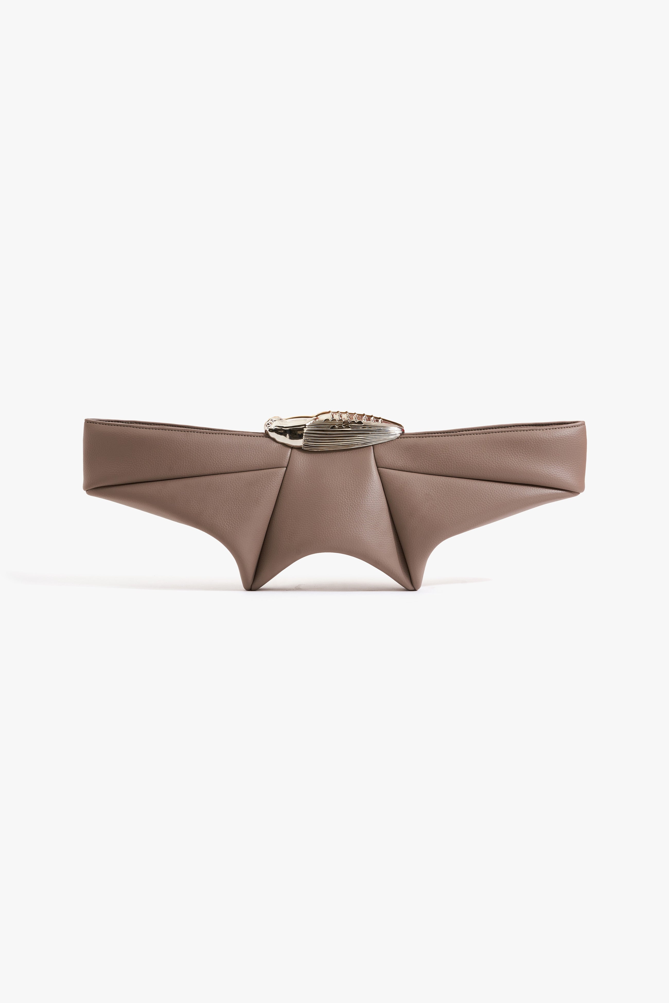 The Koko Runway Elonge Klutch in Grey Taupe