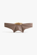 The Koko Runway Elonge Klutch in Grey Taupe