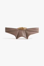 The Koko Runway Elonge Klutch in Grey Taupe