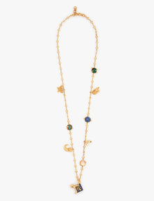 The Zodiac Series - Pisces Vintage Celestial Halo Necklace