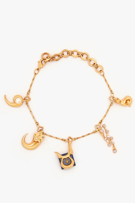 Zodiac charm bracelets for women