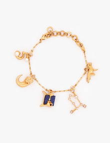 The Zodiac Series - Gemini Charm Bracelet