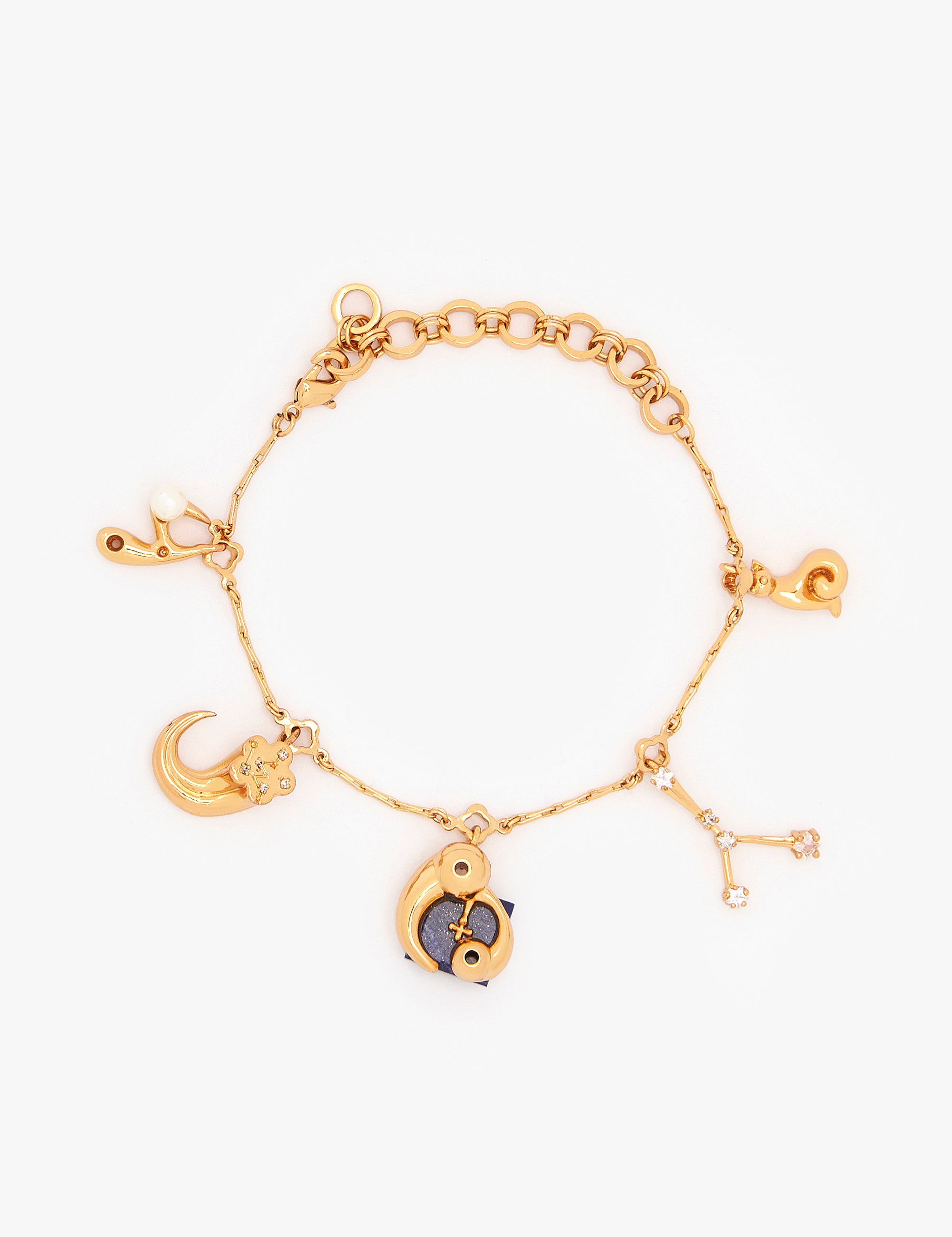The Zodiac Series - Cancer Charm Bracelet