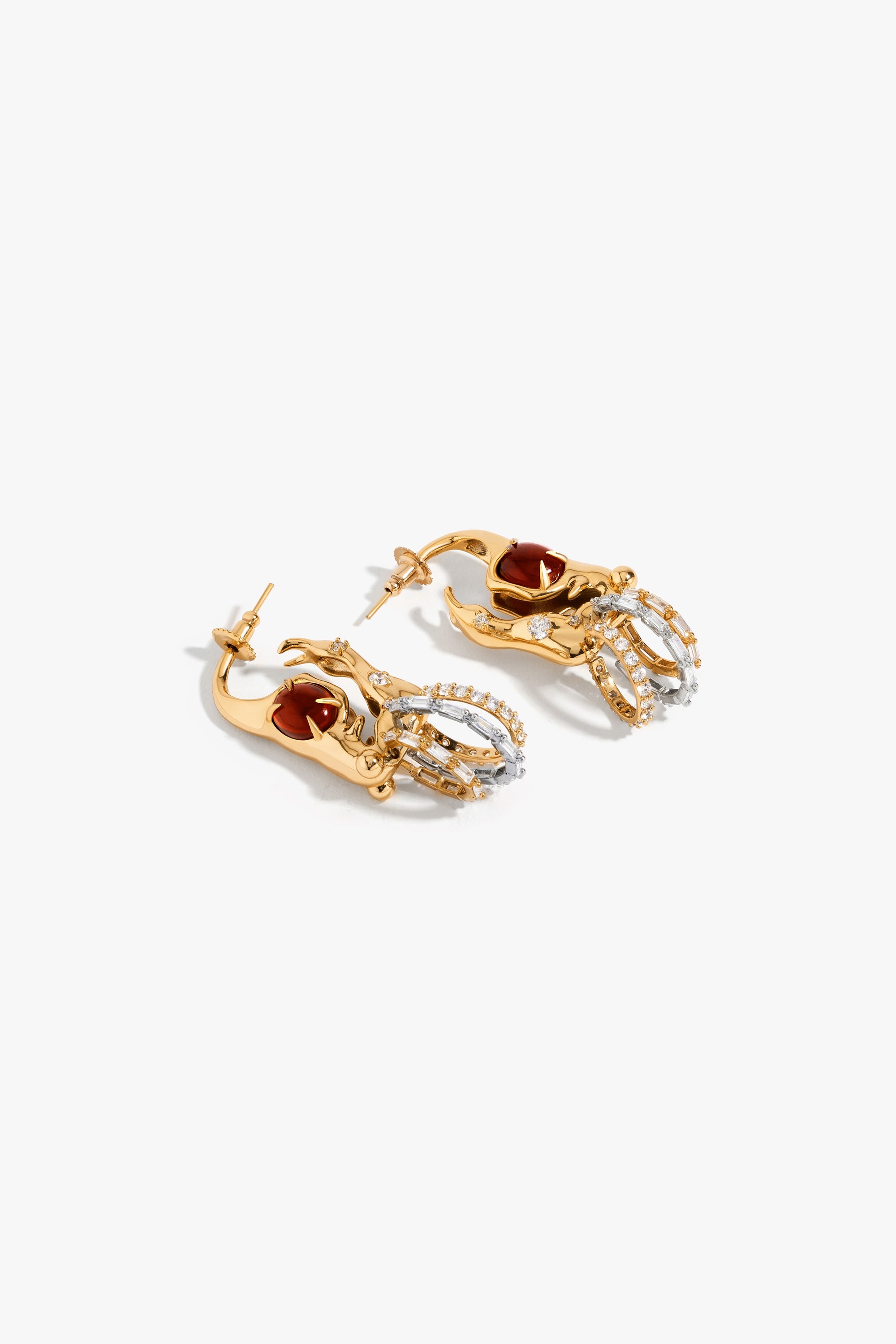 Koko Sigil Crimson Earrings