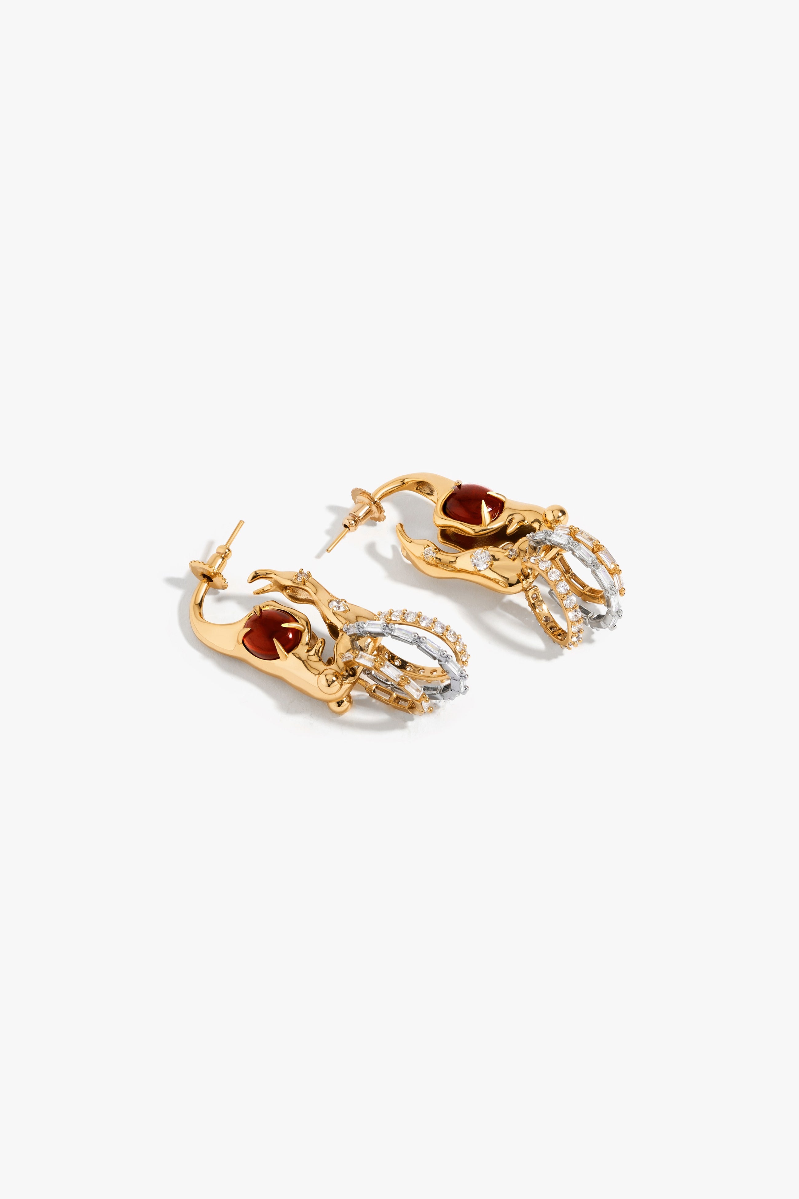 Koko Sigil Crimson Earrings