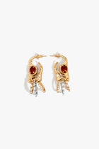 Koko Sigil Crimson Earrings