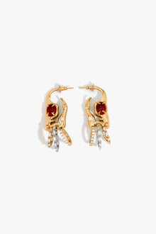 Koko Sigil Crimson Earrings
