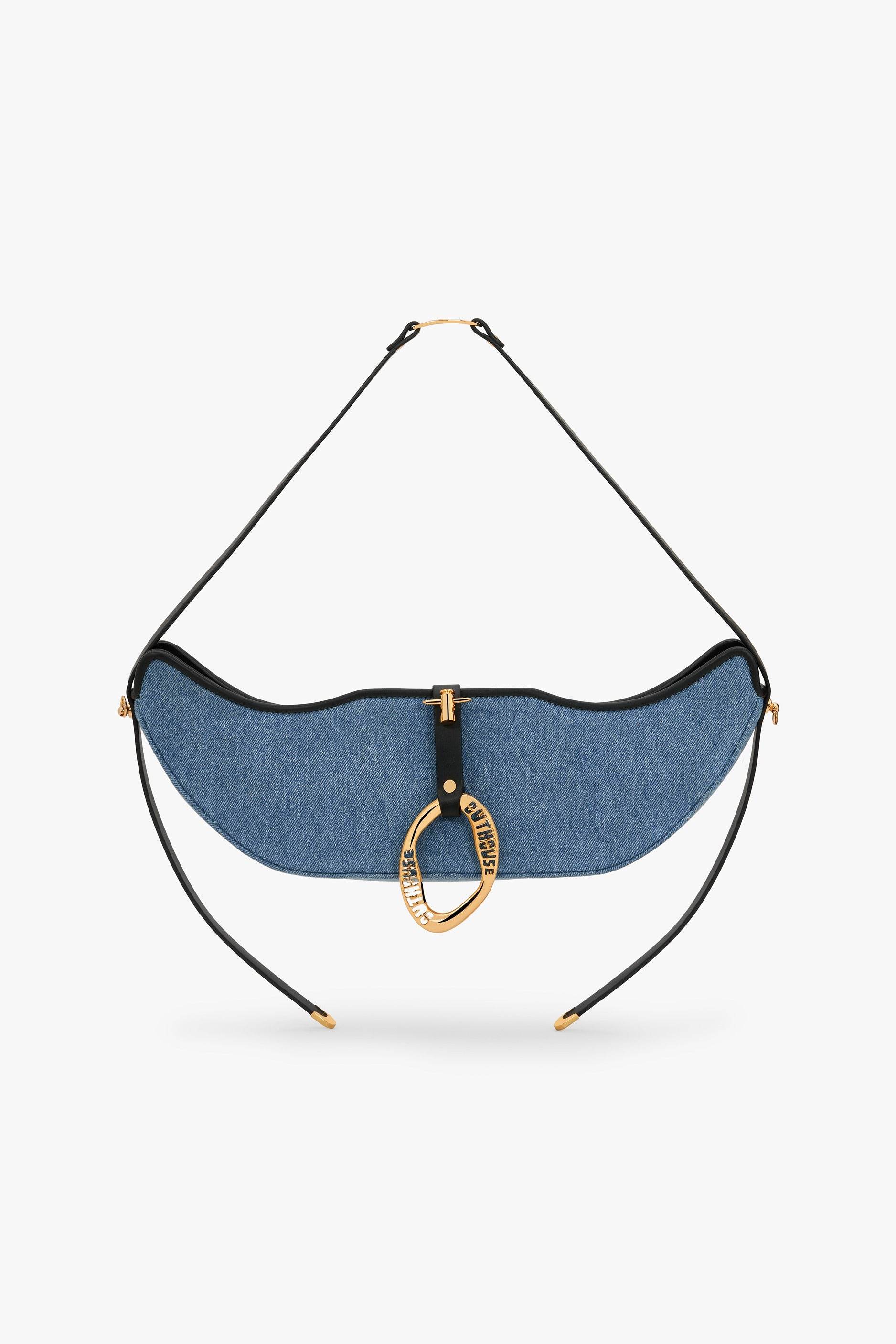 The Boss Swing Bag in Denim Blue