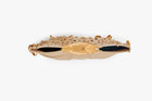 Koko Embellished Klutch in Champagne Sand