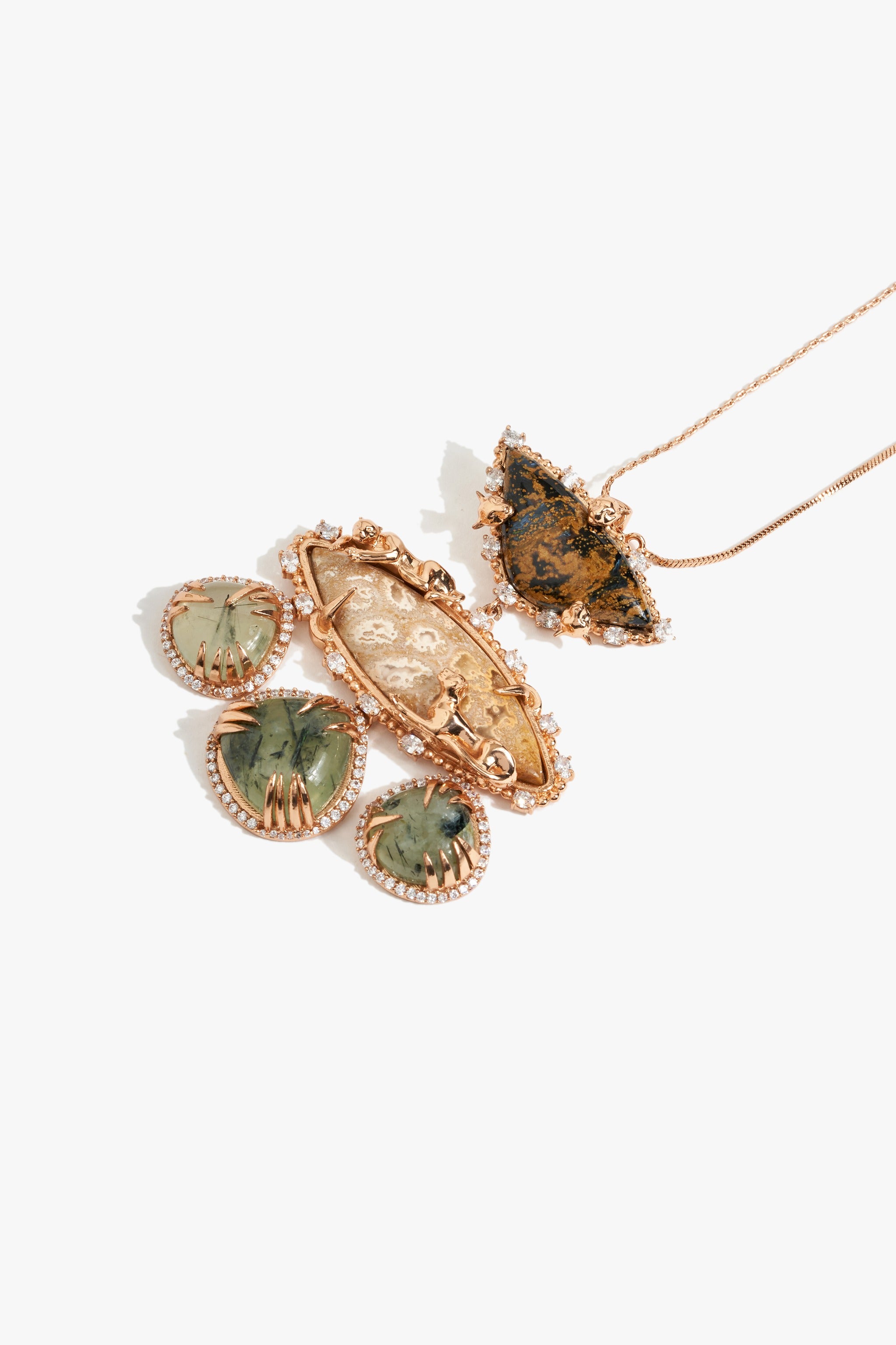 Trinity of Leopards Regal Pendant
