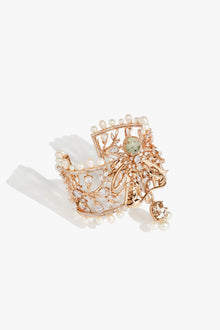 La Leopard Cuff in Prehnite