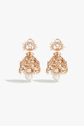 Pearl of the Moon Jhumkas