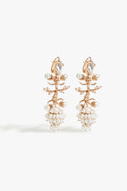 Crown of Pearls Earrings