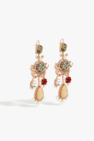 The Wild Empress Statement Earrings