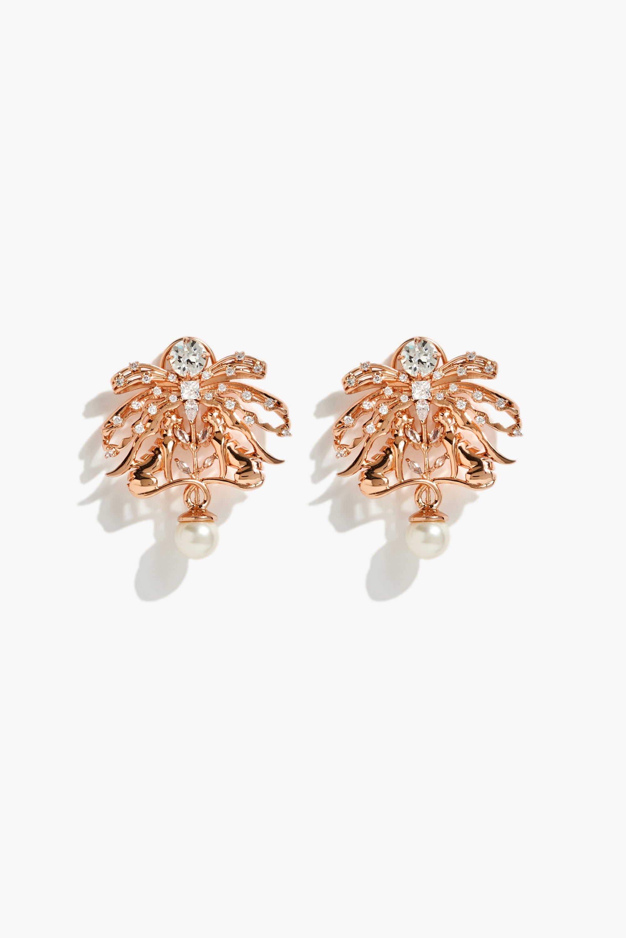 La Leopard Stud Earrings