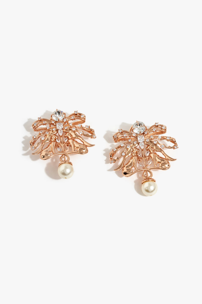 La Leopard Stud Earrings