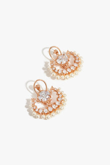 Trinity of Leopards Majestic Pearl Studs