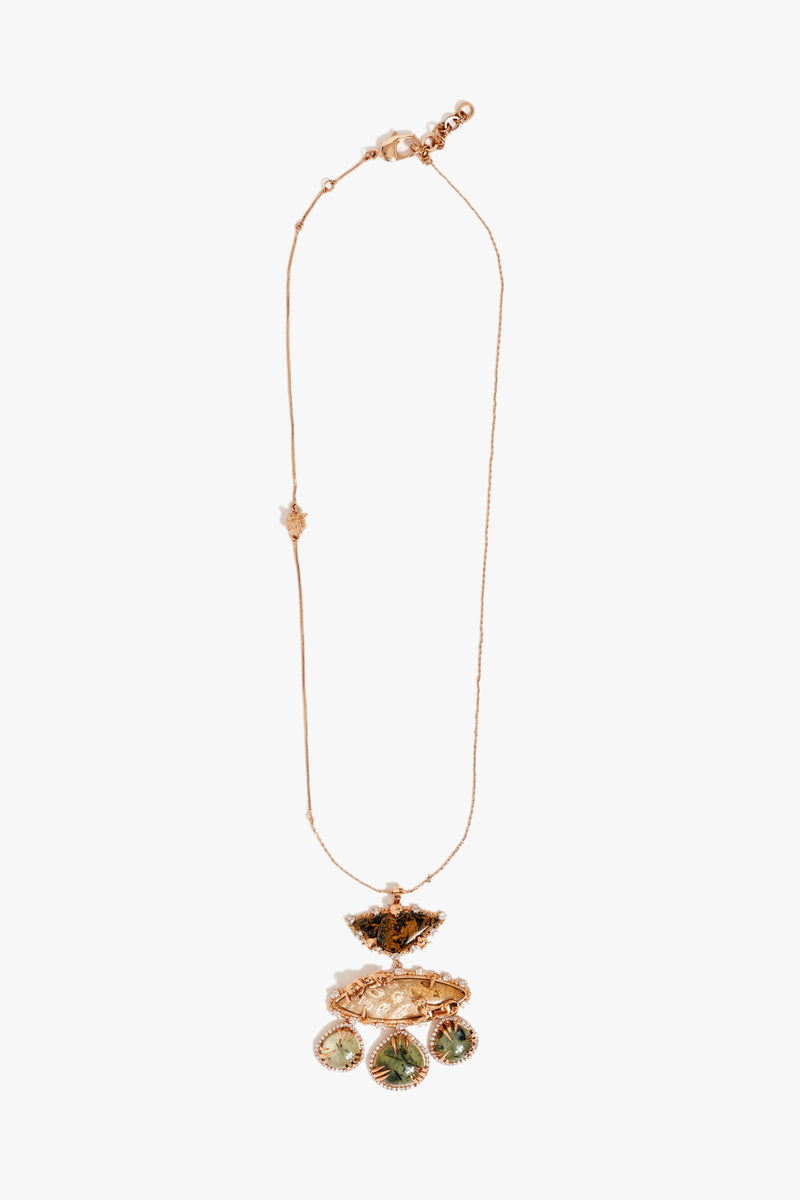 Trinity of Leopards Regal Pendant