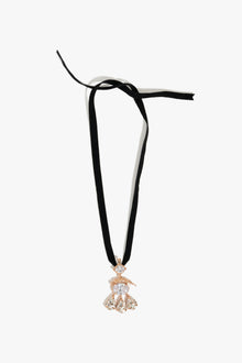 Velvet Leopard Choker