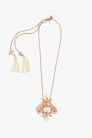 Wild Pearl Cascade Necklace