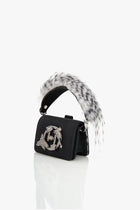 OH V Quill Furbie Handbag in Mystic Noir