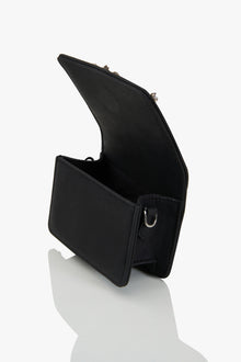 OH V Quill Furbie Handbag in Mystic Noir