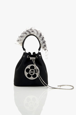 OH Quill Poppi Bucket Bag in Mystic Noir