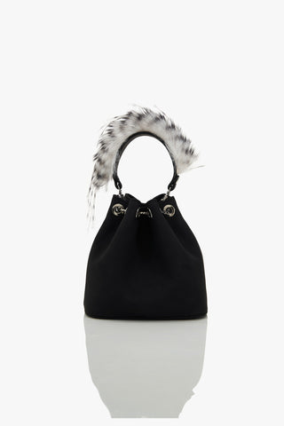 OH Quill Poppi Bucket Bag in Mystic Noir