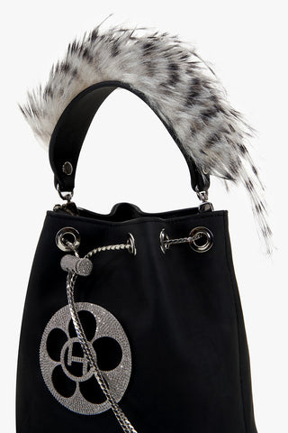 OH Quill Poppi Bucket Bag in Mystic Noir