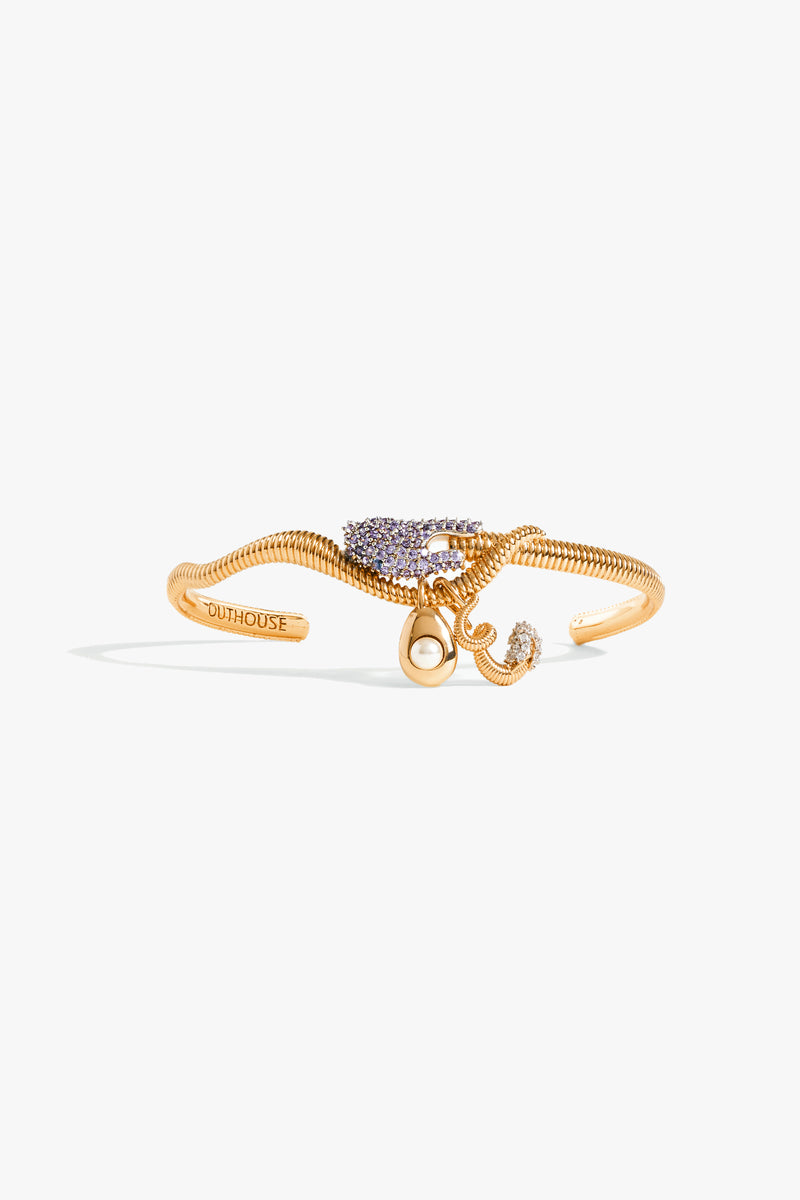 KOKO Alphabet Cuff in Twilight
