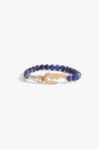 KOKO Sigil Beaded Bracelet in Lapis Lazuli