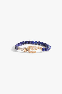 KOKO Sigil Beaded Bracelet in Lapis Lazuli