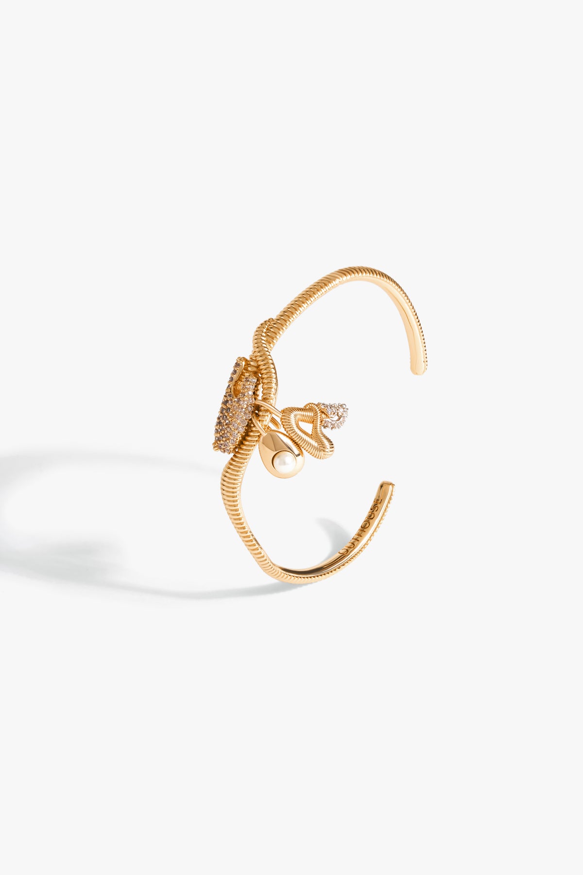 KOKO Alphabet Cuff in Champagne