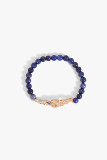 KOKO Sigil Beaded Bracelet in Lapis Lazuli