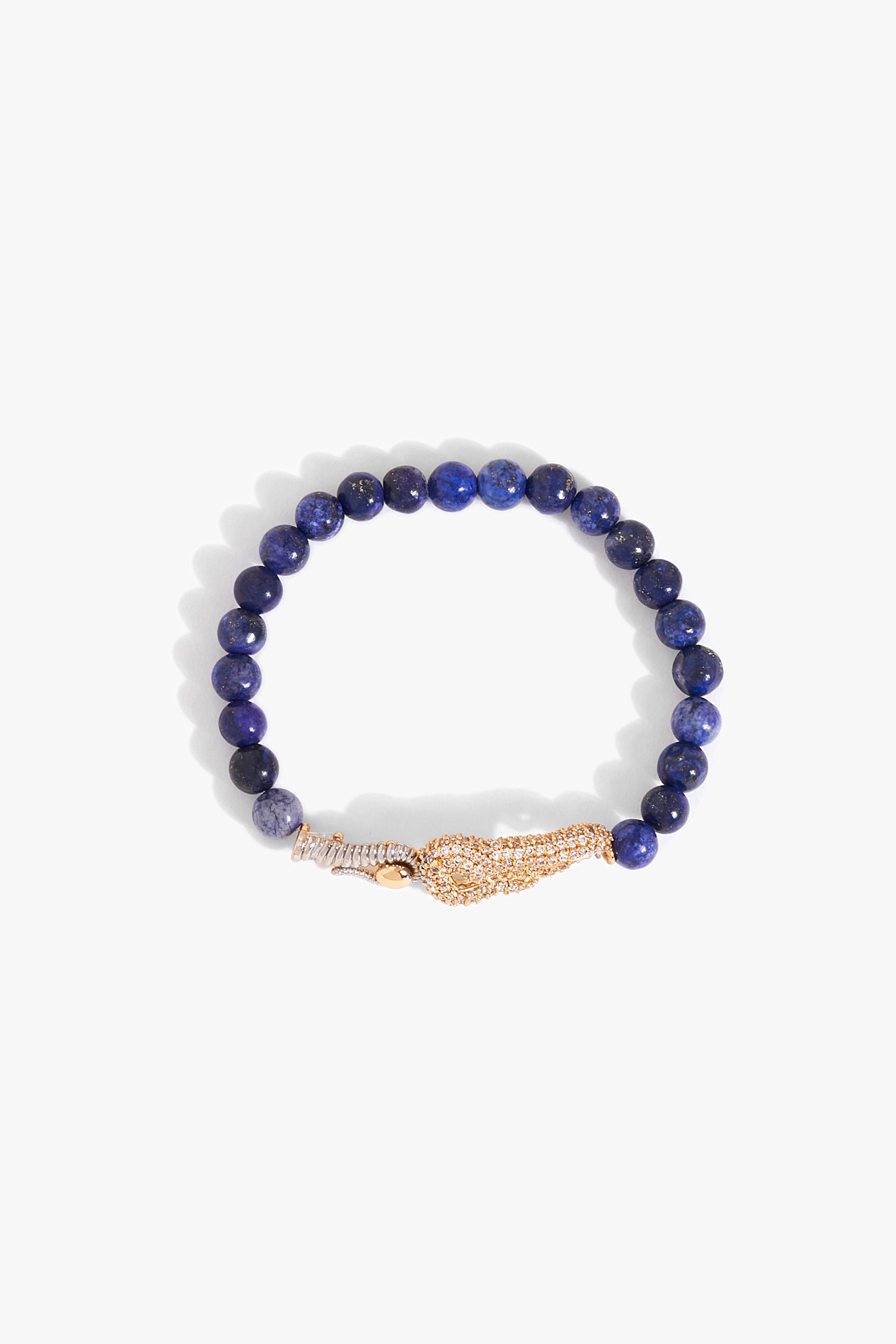 KOKO Sigil Beaded Bracelet in Lapis Lazuli