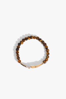 KOKO Sigil Beaded Bracelet in Tiger Stone