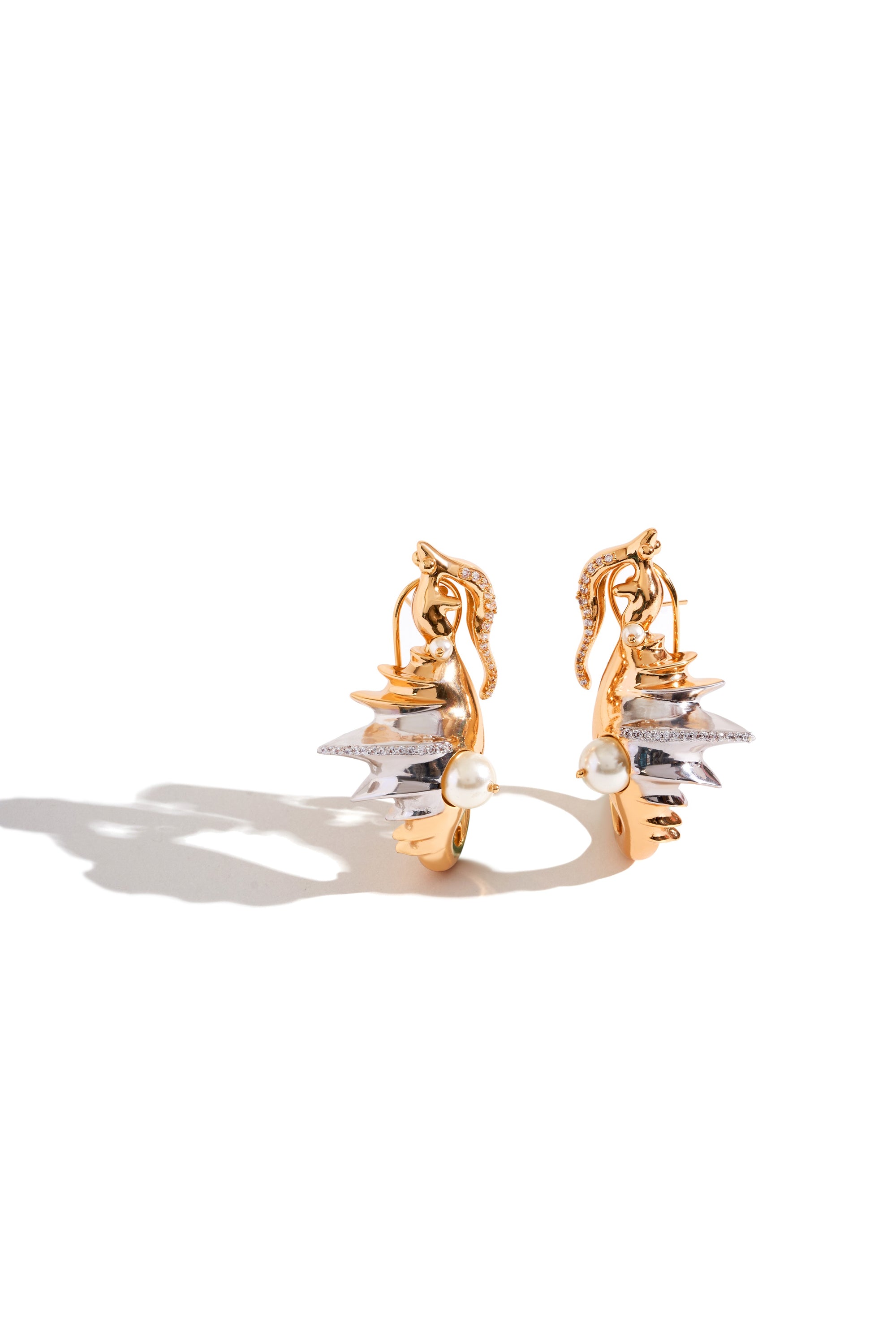 Seanymph Arc Hoop Earrings