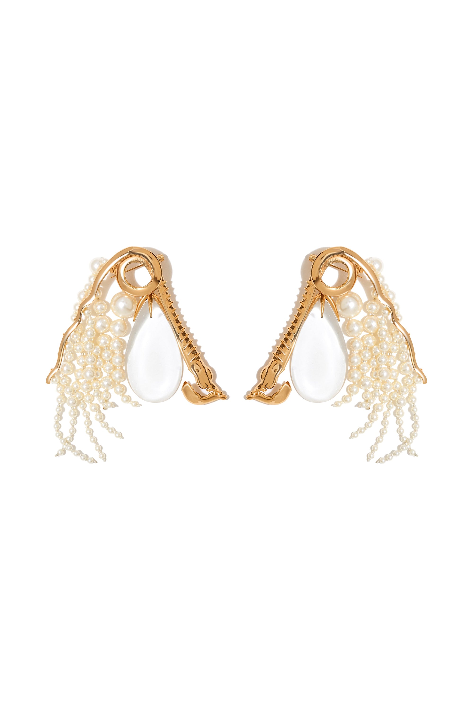 Koko Sigil Cascade Earrings