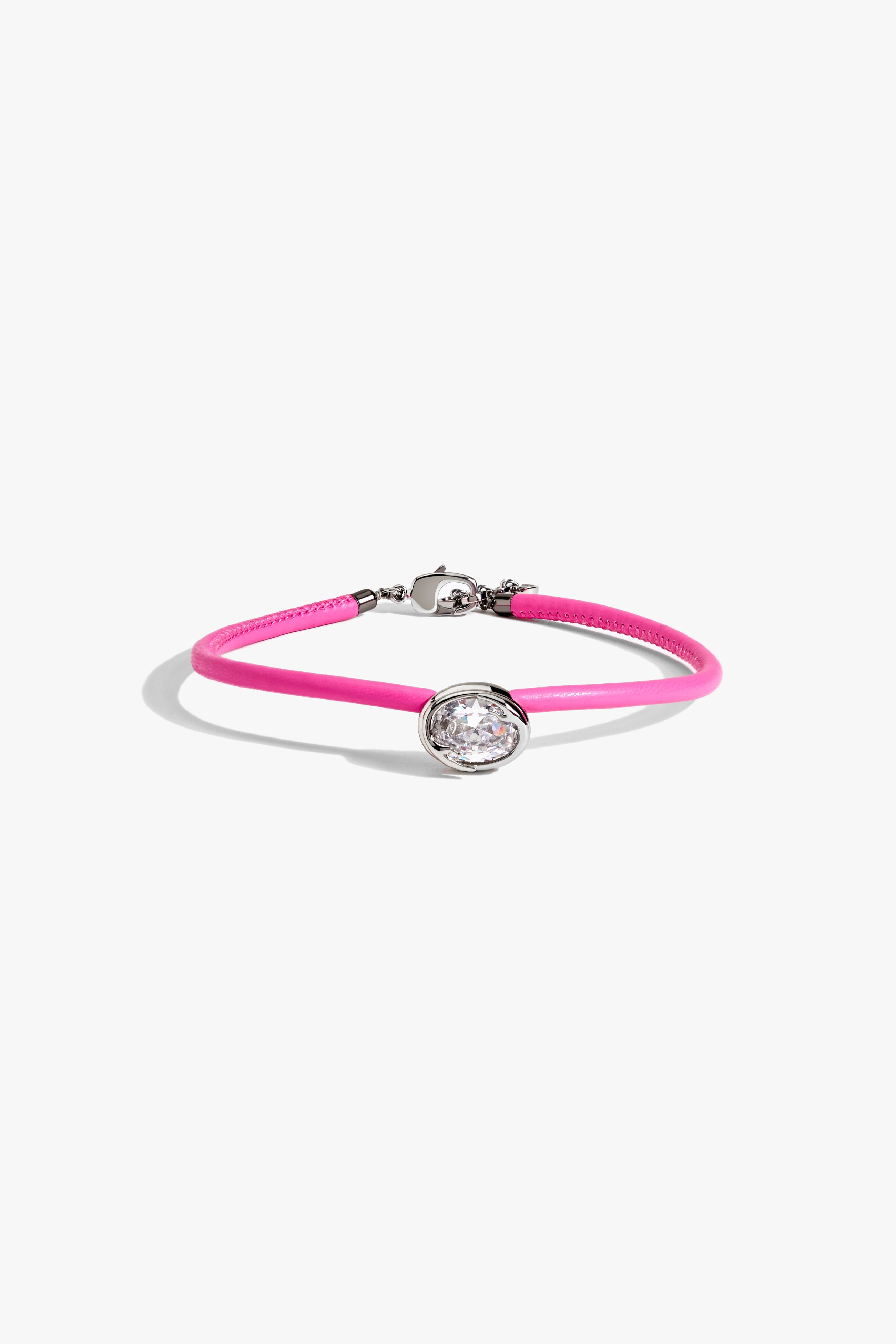 The Confessions Choker in Pink Spritz