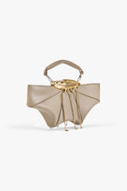 The Koko Runway Klutch In Taupe