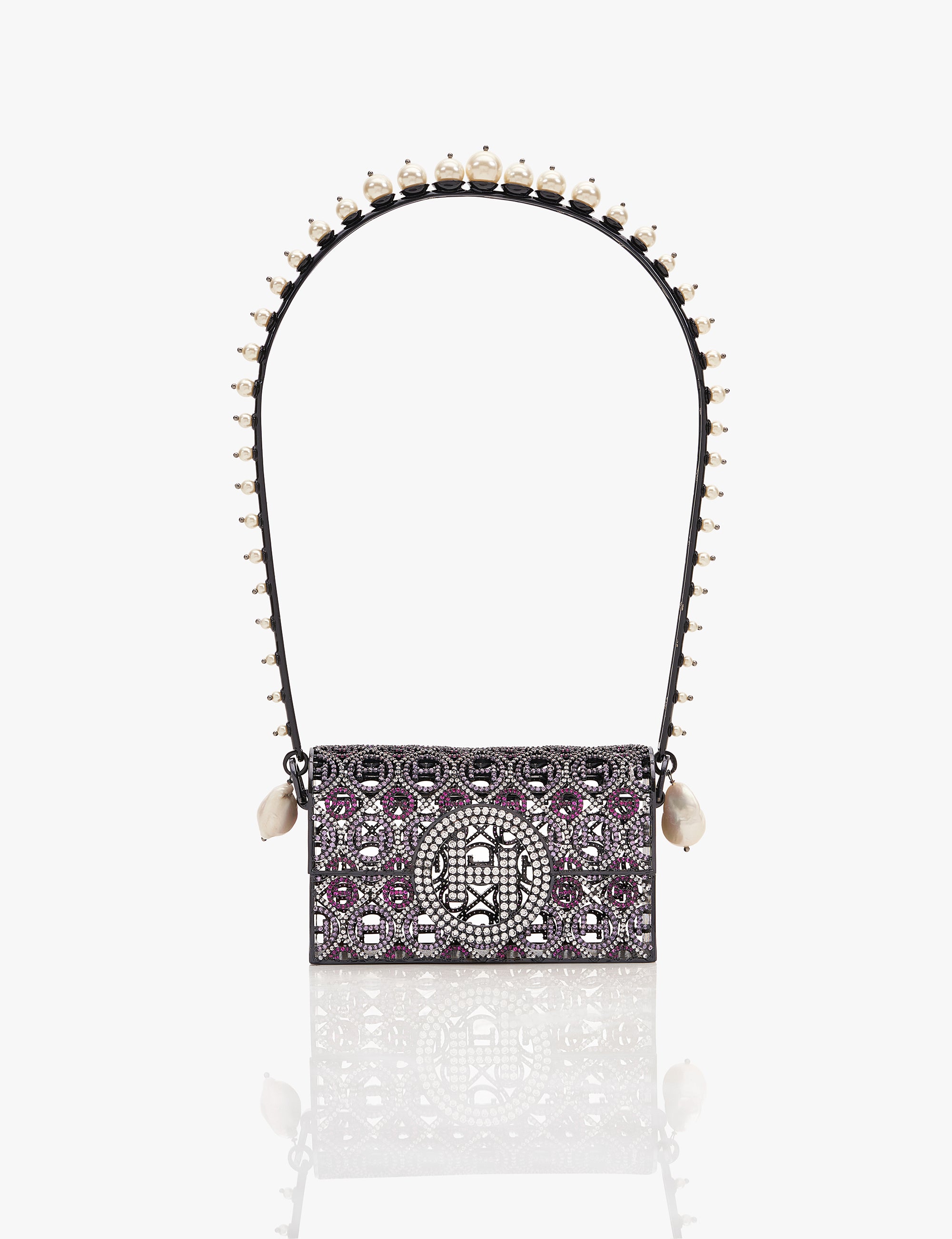 Pico Minaudiere Couture Bag In Midnight Noir