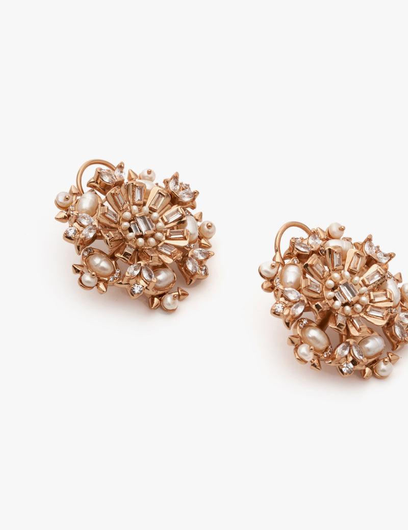 Cendrillon Rouge Studs Earrings
