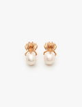 Pearl Lune Studs Earrings