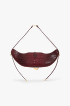 The Boss Swing Bag in Crimson Croc