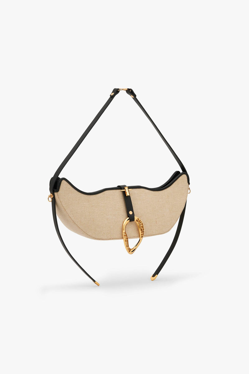 Sanjana Rishi In The Boss Swing Bag in Canvas Jute