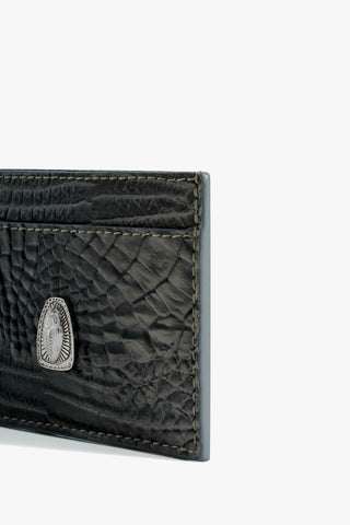 KOKO Croc Grey Card Holder