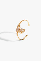 KOKO Alphabet Cuff in Rosé