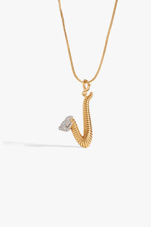 KOKO Alphabet Pendant "V"